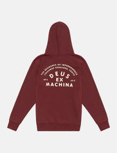 Load image into Gallery viewer, Deus Ex Machina Tokyo Address Hoodie - Sangria Red
