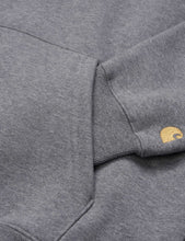 Load image into Gallery viewer, Carhartt-WIP Chase Neck Zip Sweat - Dark Grey Heather