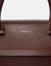 Load image into Gallery viewer, Sandqvist Lesli Briefcase (Leather) - Dark Brown