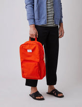 Load image into Gallery viewer, Sandqvist Kim Ground Backpack (Canvas) - Poppy Red