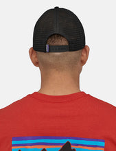 Load image into Gallery viewer, Patagonia Line Logo Ridge LoPro Trucker Hat - Black
