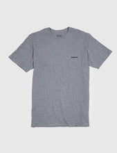 Load image into Gallery viewer, Patagonia P-6 Logo Pocket Responsibili-Tee T-Shirt - Gravel Heather Grey
