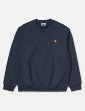 Load image into Gallery viewer, Carhartt-WIP American Script Sweatshirt - Blue
