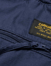 Load image into Gallery viewer, Carhartt-WIP Cargo Jogger Pants (Ripstop) - Blue Rinsed
