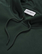 Load image into Gallery viewer, Carhartt-WIP Chase Hooded Sweatshirt - Bottle Green
