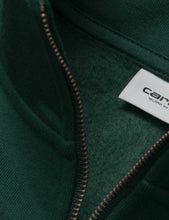 Load image into Gallery viewer, Carhartt-WIP Chase Neck Zip Sweat - Dark Fir Green
