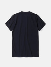Load image into Gallery viewer, Norse Projects Niels Standard Logo Patch T-Shirt - Dark Navy Blue
