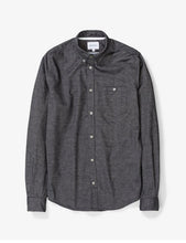 Load image into Gallery viewer, Norse Projects Anton Brushed Flannel Shirt - Magnet Grey
